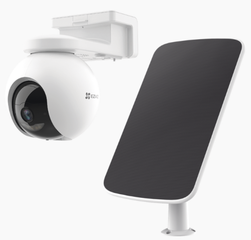 cam sol Cámara de Batería Recargable (Sin Cables) / 4G Multicarrier / Incluye Panel Solar CS-CMT-SOLARPANEL-E conector Tipo C / Seguimiento Inteligente / Visión Nocturna a Color / Detección Humana / Exterior con Protección